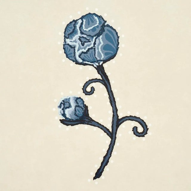 Contemporary SAMPLE - Schumacher X Backdrop Rhinestone Cowboy Wallpaper In Navy For Sale - Image 3 of 5