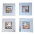 Set of 4 Curtis Jere 1997 Abstract Modern Metal Wall Sculptures Modernism For Sale
