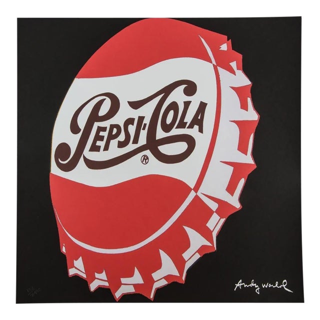 1986 Carnegie Museum of Art After Andy Warhol "Pepsi - Cola" Lithograph For Sale