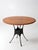 Mid-Century Leather and Iron Round Dining Table For Sale - Image 12 of 16