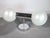 Silver Space Age Chrome Wall Lights by Motoko Ishii for Staff, 1970s, Set of 2 For Sale - Image 8 of 13