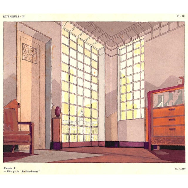 1920s "Interieurs- Iii" 1925 Moussinac, Leon For Sale - Image 5 of 12