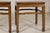 Pair of Vintage Chinese Hardwood Side Tables with Humpback Stretchers For Sale - Image 12 of 12