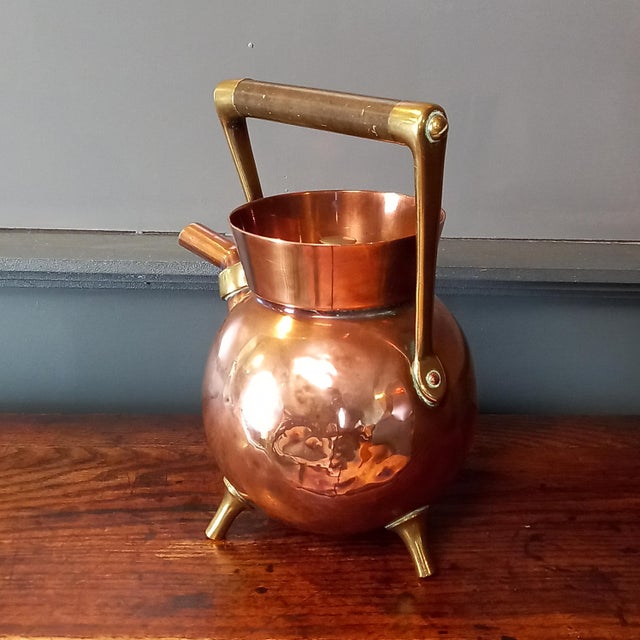 Metal Aesthetic Movement Teapot by Christoffer Dresser, 1880 For Sale - Image 7 of 11