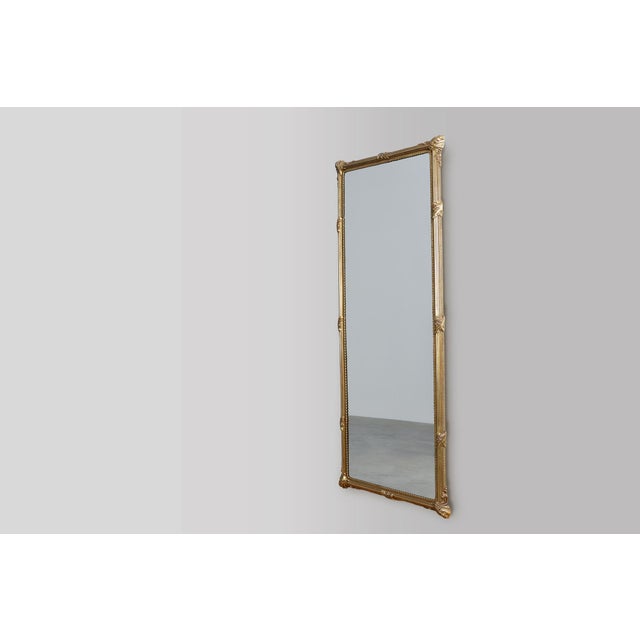 Large French Neo‑classical Copper Mirror, 1950s For Sale - Image 3 of 11