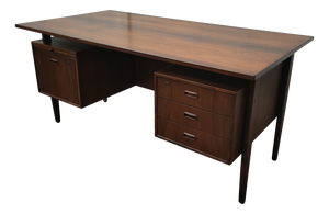 Mid-Century Danish Rosewood Desk, 1970s