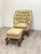 Wingback Leather Chair With Ottoman For Sale - Image 12 of 12