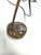 Azucena Sasso Table Lamp in Brass with Aluminum Lampshade by Luigi Caccia Dominioni for Azucena, Italy, 1948 For Sale - Image 4 of 5