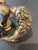 Late 19th Century Antique Victorian Brass Door Knocker Lions For Sale - Image 5 of 9