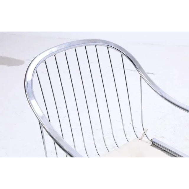 Silver Mid-Century Chairs by Gastone Rinaldi, Set of 2 For Sale - Image 8 of 14