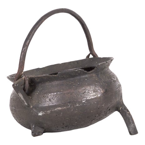 Antique Cauldron in Bronze For Sale