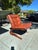 Hove Mobler 1970s “Skyline” Bent Beech & Rust Red Leather With Original Patina, Lounge Chair Attributed to Einar Hove for Hove Møbler For Sale - Image 4 of 10