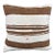 Turkish Hemp Pillow Cushion Natural Beige Brown Pillow Cushion Cover 24"x24" For Sale