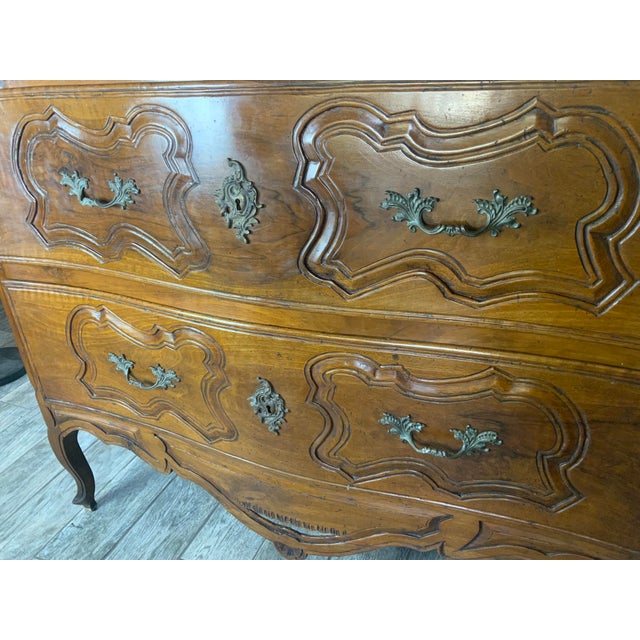 Walnut 18th Century Two Drawer Commode For Sale - Image 14 of 17