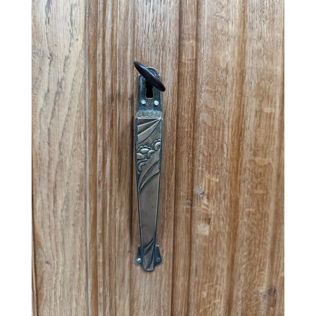 Art Deco Oak Wardrobe, 1940s For Sale - Image 3 of 18