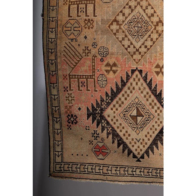 Karabakh Wool Rug, 1900s For Sale - Image 3 of 7