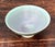 Late 20th Century Handcrafted Speckled Green Ceramic Bowl For Sale - Image 5 of 16