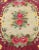 Early 20th Century Vintage American Hooked Rug With Red Rose and Yellow Flower Bouquets 3'2"x4'3" For Sale - Image 5 of 8