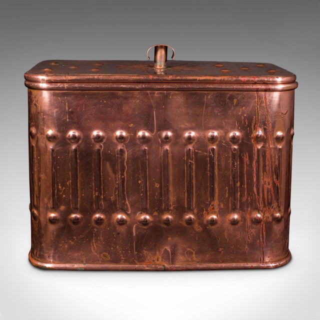 Vintage Dairyman's Cooler, English Copper, Milk, Ice Cream Cool Box, Mid Century For Sale - Image 6 of 12