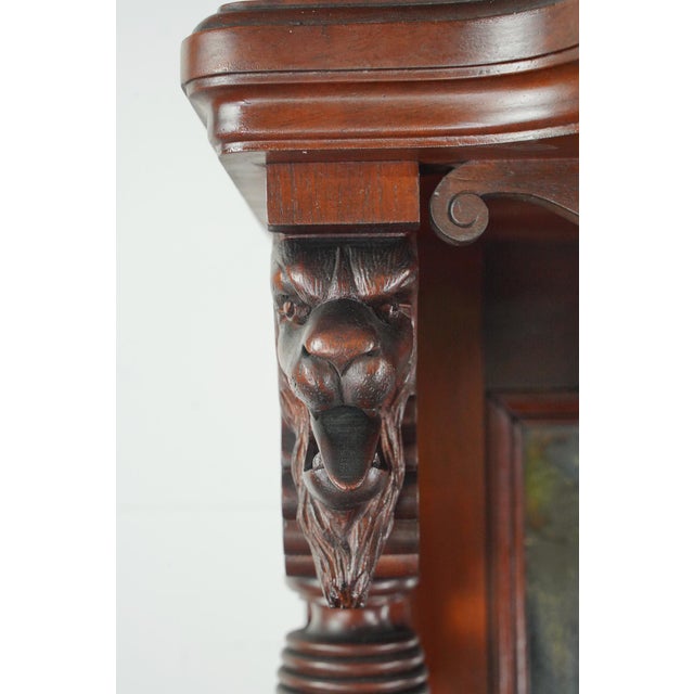 Late 19th Century Victorian Mahogany Fireplace Mantel For Sale - Image 10 of 16