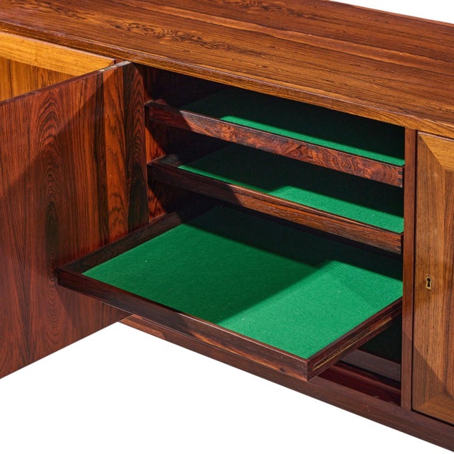 Wood Arne Vodder for Vamo Sønderborg Model 59/4 Mid Century Danish Rosewood Credenza For Sale - Image 7 of 11
