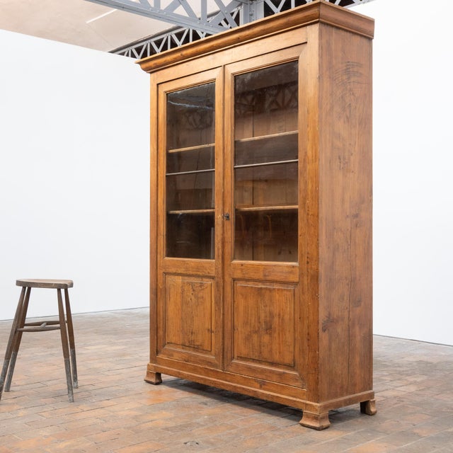 Antique French Wooden Display Case, 1900 For Sale - Image 4 of 10
