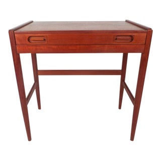 Mid-Century Modern Danish Teak Vanity For Sale