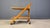 Tan Vintage Italian Foldable Wooden Serving Cart, 1980s For Sale - Image 8 of 18
