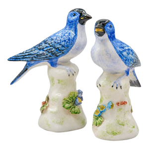 Vintage Chelsea House Blue Bird Figurines – A Pair