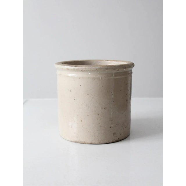 Antique Stoneware Crock For Sale - Image 6 of 10