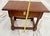1980s Vintage Console Box Table Bench With Under Seat Lift Top Storage Door Solid Oak For Sale - Image 9 of 10