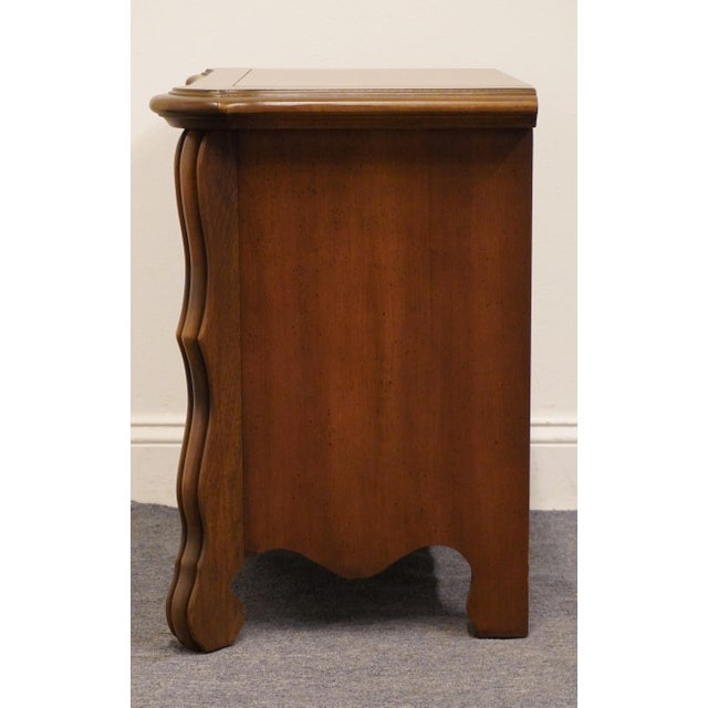 Stanley Furniture Country French 26" Open Cabinet Nightstand 995-80 For Sale - Image 10 of 12