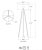 Transitional Ian K. Fowler for Visual Comfort Signature Longhill Large Tripod Floor Lamp in Aged Iron with Linen Shade For Sale - Image 3 of 3