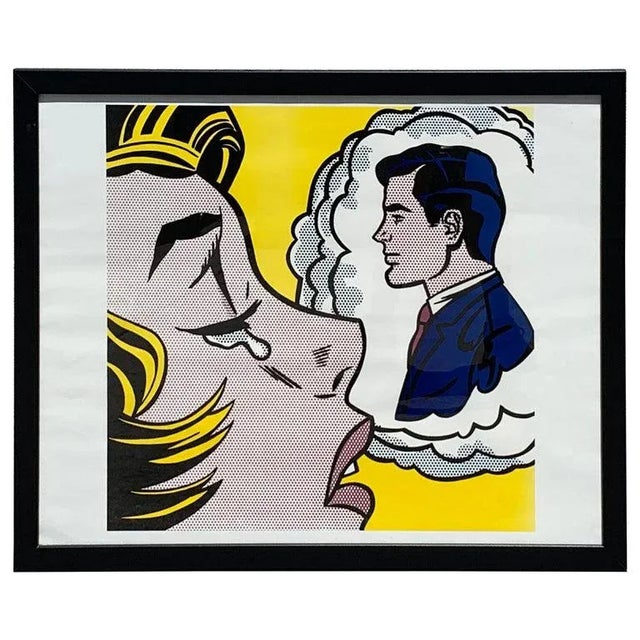 Late 20th Century After Roy Lichtenstein "Thinking of Him" For Sale - Image 9 of 9