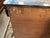 Vintage Walnut Demilune Cabinet or Sideboard With Black Marble Top For Sale In New York - Image 6 of 9