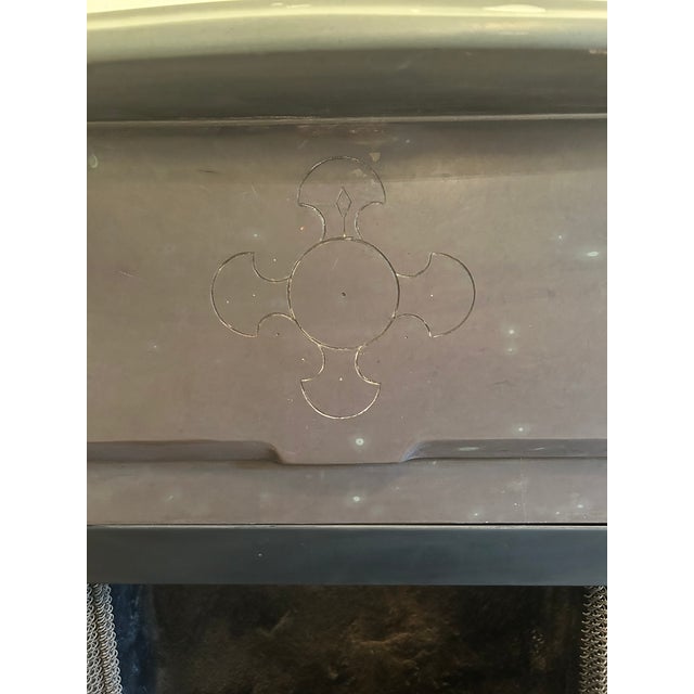 Late-19th-Century Victorian Slate Fireplace Mantel/Surround For Sale In Washington DC - Image 6 of 10