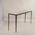 DESIGN FRERES Long 'Étude' Iron and Cream Limestone Console or Sofa Table by Design Frères For Sale - Image 4 of 8
