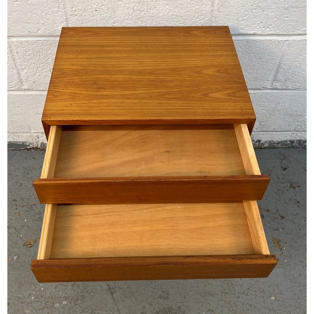 Mid-Century Modern Danish Teak Night Stand For Sale In New York - Image 6 of 14