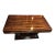 French Art Deco Macassar Ebony Wood Extension Dining / Center Table, Circa 1920s For Sale