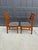 Vintage Set of 2 Mid-Century Modern Teak Dining Chairs - Danish Modern For Sale - Image 4 of 11