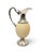 Silver Vintage Ostrich Egg Shell & Sterling Silver Pitcher For Sale - Image 8 of 17