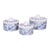 Mancioli Italian Ceramic Kitchen Cannisters, Set of 3 For Sale