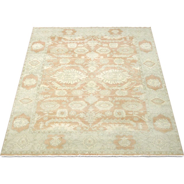 1960s Egyptian Sultanabad Rug For Sale In Los Angeles - Image 6 of 6