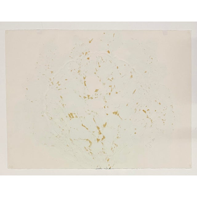 1989 Margaret Bedell Forget Me Not Mixed Media For Sale - Image 9 of 9