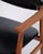 Black Model GM11 Dining Chairs in Teak & Black Leather attributed to Svend Aage Eriksen for Glostrup, 1960s, Set of 6 For Sale - Image 8 of 14