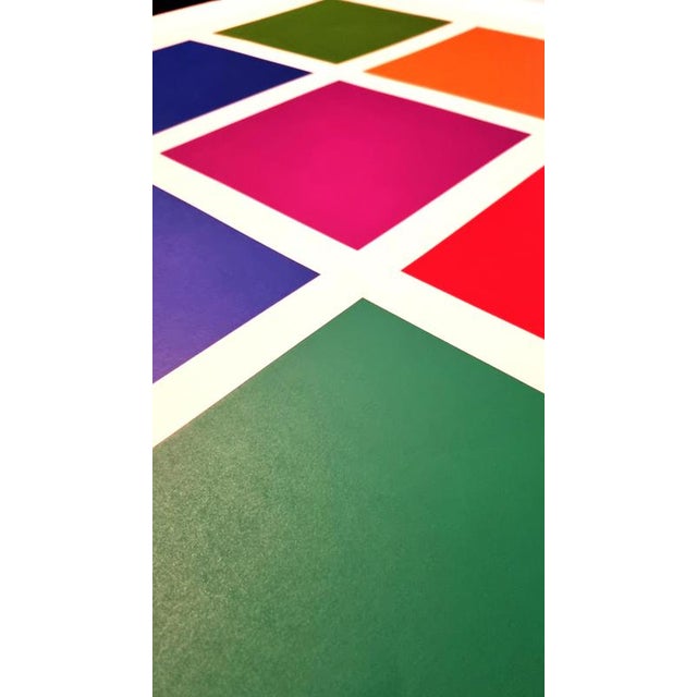 Contemporary Jo Delahaut, Untitled, Original Silkscreen Print, 1983 For Sale - Image 3 of 5