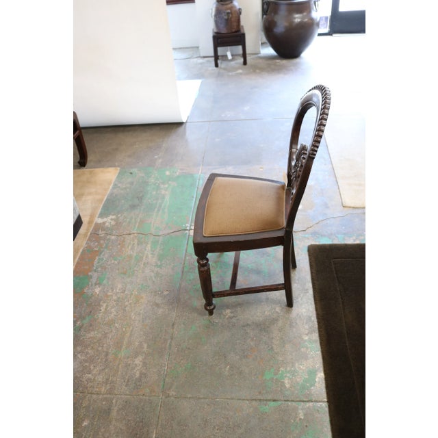 Late 19th Century Late 19th Century Rose Wood Dining Chair For Sale - Image 5 of 7