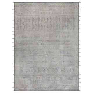 Modern Hand-Knotted Abstract Wool Rug by Doris Leslie Blau For Sale