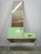 Bauhaus Bauhaus Czech Green Vanity Table with Mirror and Chrome Frame, 1930 For Sale - Image 3 of 18