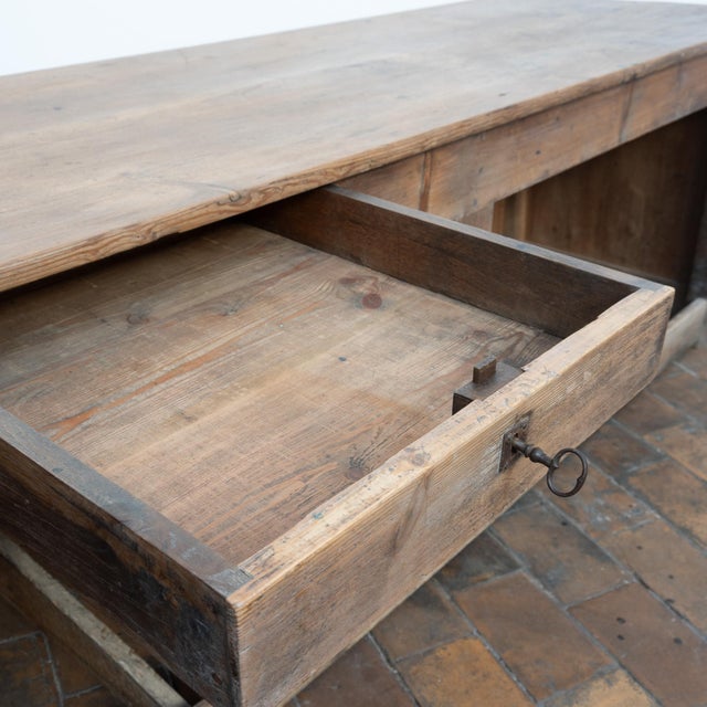 Brown Large 19th Century Shop Counter, France, 1890 For Sale - Image 8 of 9
